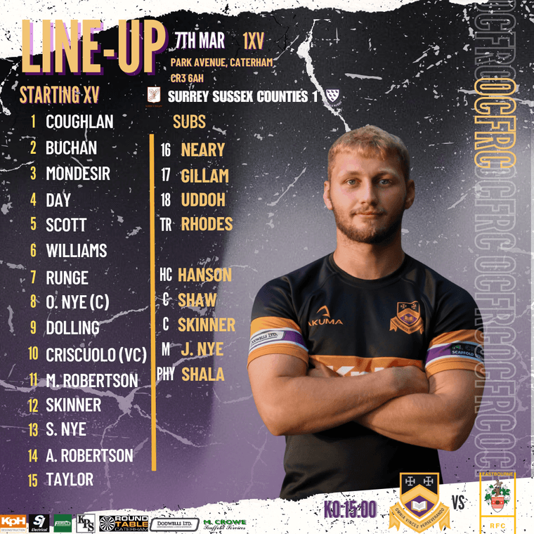 OldCatsRFC's tweet photo. Here is your 1XV for this Saturdays home game Vs Eastbourne. #Pitchero
https://t.co/oYOw0NA3zu https://t.co/tqpPBXEWg4