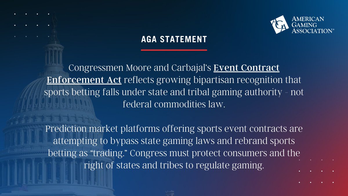 American Gaming Association tweet media
