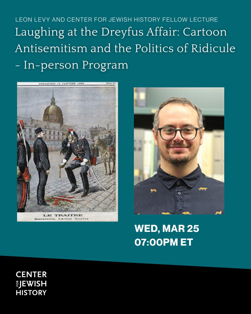 Center for Jewish History tweet media