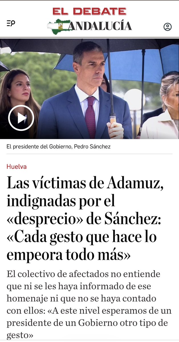 FroilLannister's tweet photo. Esto es repugnante. El Gobierno organiza un acto en homenaje de las víctimas de Adamuz ¡sin avisar ni contar con las víctimas!

¿Cómo vas a hacer un homenaje a unas víctimas si todo lo que haces es un completo desprecio hacia ellas?

Después para redondear la jugada, el acto ha sido lamentable, con Mopongo sonándole el móvil, unos mirando sin saber lo que había que hacer ni dónde ponerse y después unas pocas frases desordenadas frente a una placa y un minuto de silencio de 30 segundos con algún móvil de fondo y unos aplausos por parte del algunos miembros del gobierno que no se sabe muy bien a qué venían.