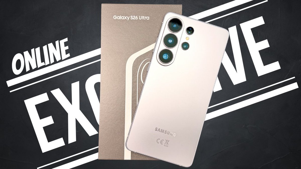 🚨 New Video 

Samsung S26 Ultra Silver Shadow Unboxing &amp; Setup

youtu.be/4qE5G8qfrDE
