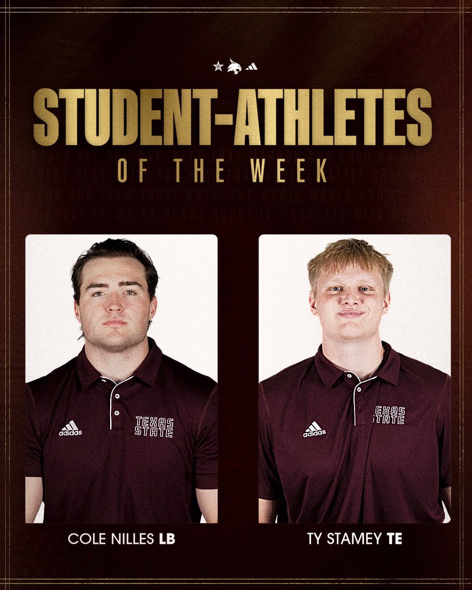 Texas State Football tweet media