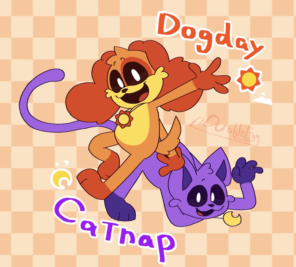 Dawg and Car #dogday #catnap #PoppyPlaytime #SmilingCritters