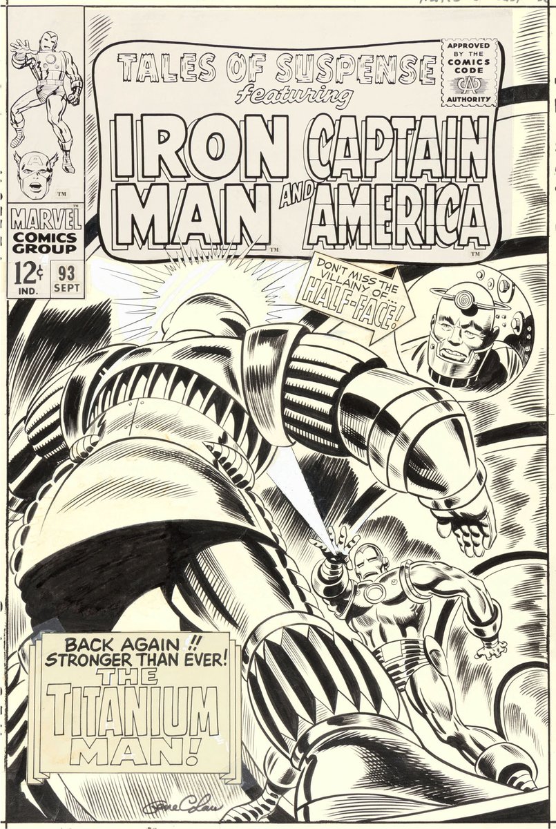 Artist Gene Colan
Tales Of Suspense 93