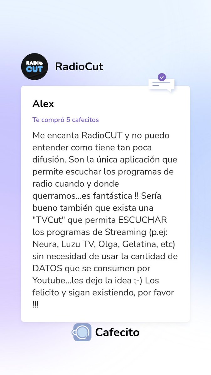 RadioCut tweet media