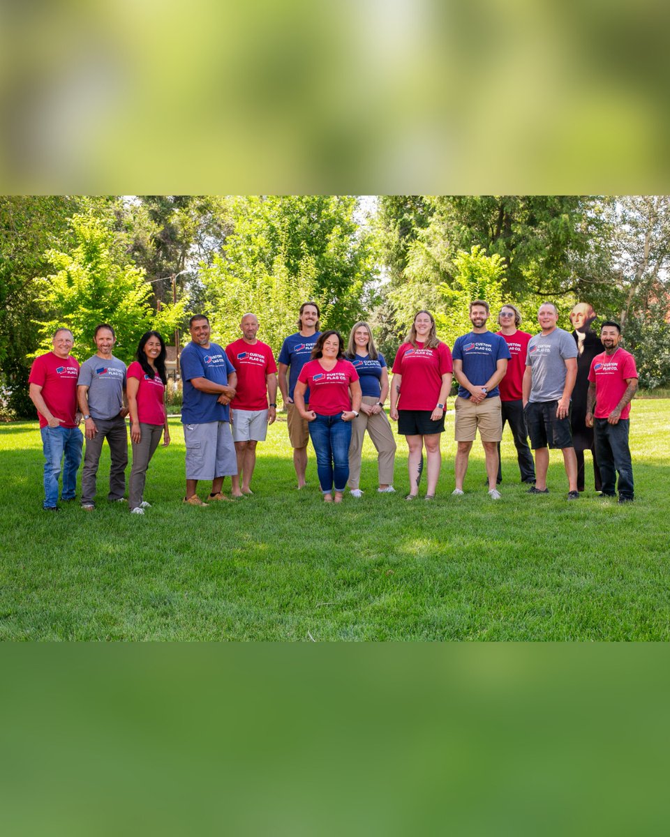 CustomFlag's tweet photo. Today, we’re proud to celebrate Employee Appreciation Day and the team behind every flag we make. From answering questions and guiding custom designs to carefully crafting each order, Custom Flag Company’s employees are committed to delivering exceptional customer service. https://t.co/dN9TGJpXQ6