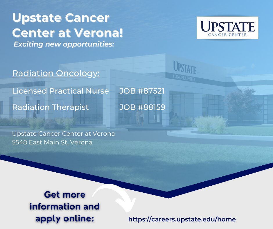 Upstate Cancer Center tweet media