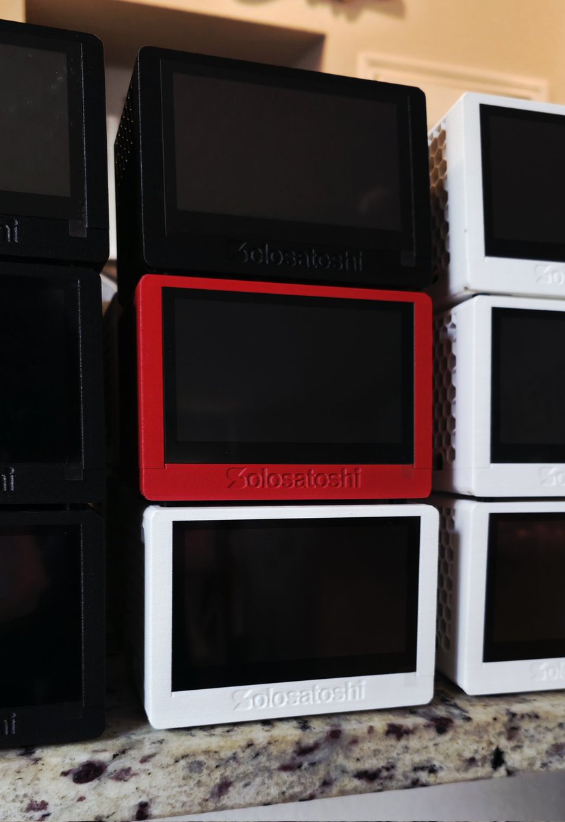 Every flavor of the Bitaxe Turbo Touch. 🔥