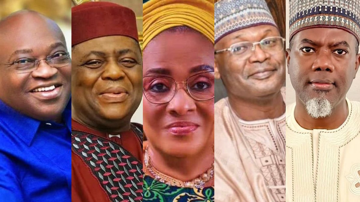 Princeujay's tweet photo. 🚨Ambassadorial posting ALERT!🚨

President Bola Tinubu has assigned 65 ambassadors:

Reno Omokri → Mexico
Femi Fani-Kayode → Germany
Mahmood Yakubu (INEC) → Qatar
Jimoh Ibrahim → United Nations https://t.co/ISddWts4JX