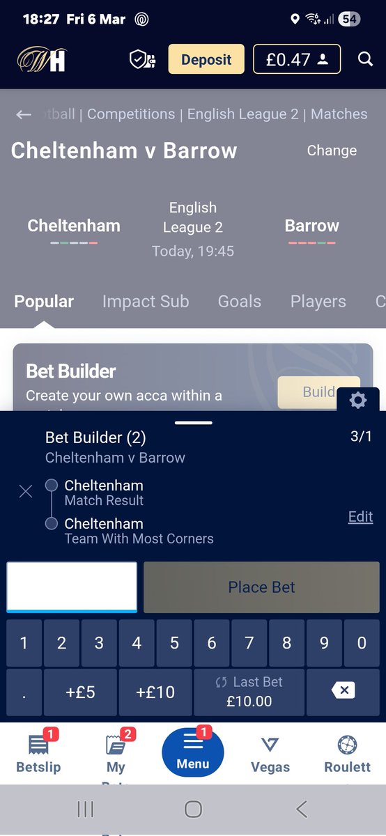 mooseyuk's tweet photo. @WilliamHill  why are your odds  so bad, why dont you try to compete https://t.co/KbelL4KtV4