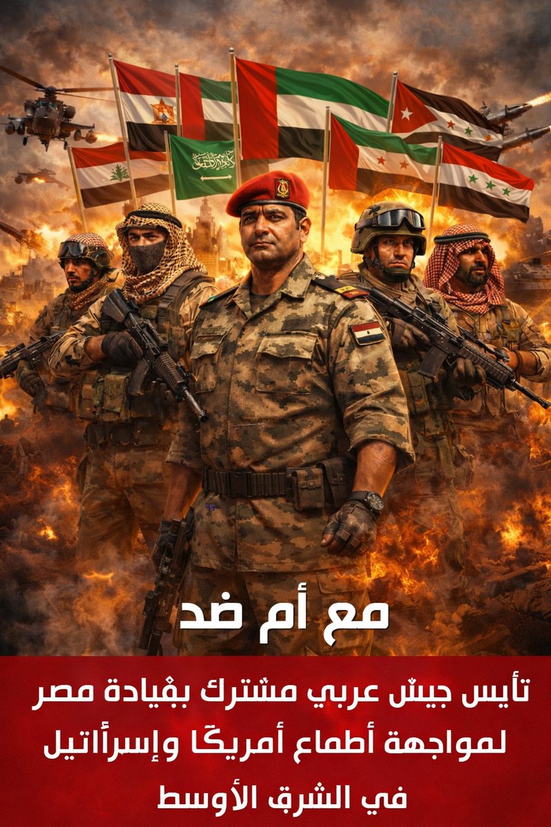 مع ام ضد تكوين جيش عربي ؟