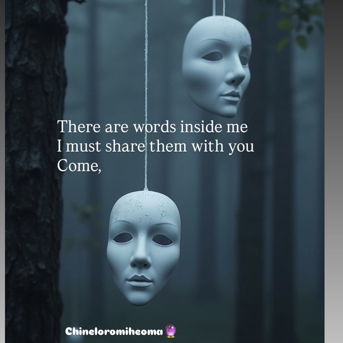 nsinambu's tweet photo. I write for you. I write for me. I write for us with emotions that are not christened in English.

Chineloromiheoma🖤 https://t.co/7NSFepB3yw
