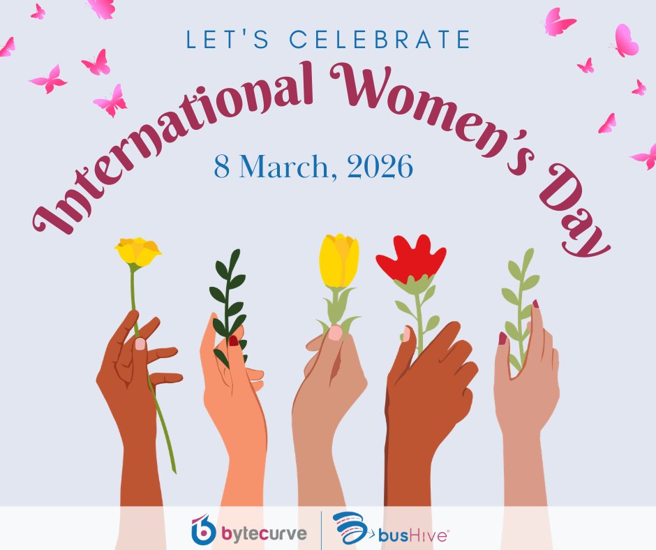 BytecurveLLC's tweet photo. 🌟 Honoring Our Incredible Team Members on #InternationalWomensDay for their hardwork and dedication and being integral to the @BytecurveLLC  busHive family.

#SchoolTransportation #FieldTripManagement #BusHive #Bytecurve #TransitTechnology #Payroll #routingsoftware https://t.co/6g1M9W0IAV