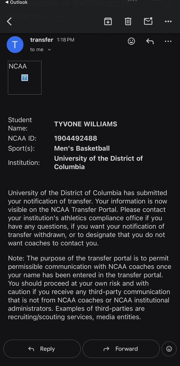 Ty Williams tweet media