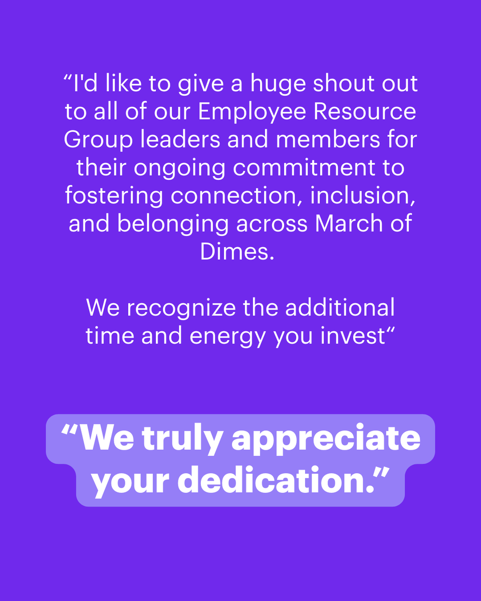 March of Dimes tweet media