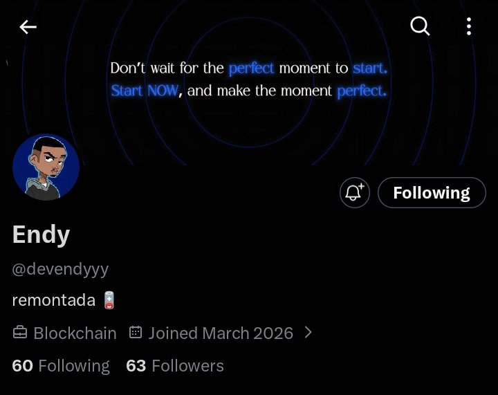 this is really sad 😢

Endy lost the account he worked so hard to build yesterday

this is his new account <a href="/devendyyy/">Endy</a> 

please do well to follow him