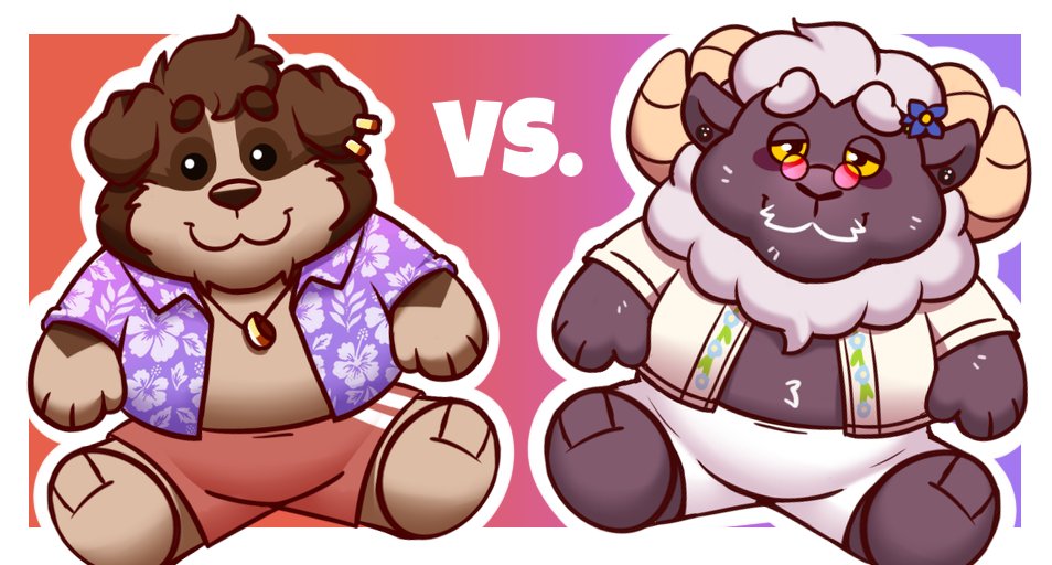 Plushie stickers added to the tg-pack :3