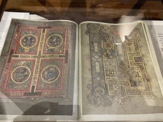 Some of the ancient art at Margam Abbey