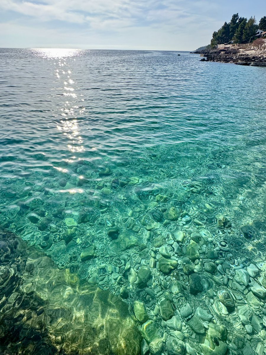 croatia_yukiko's tweet photo. 本日のアドリア海☀️

2週間振りにフヴァル島へ戻り、やっと我にかえる…

仕事が好きすぎていつも飛び周りたくなりますが、この島の生活は宝だと心から感じています💙

#クロアチア 
#アドリア海のある暮らし 
#フヴァル島 https://t.co/lQW99YRDGf