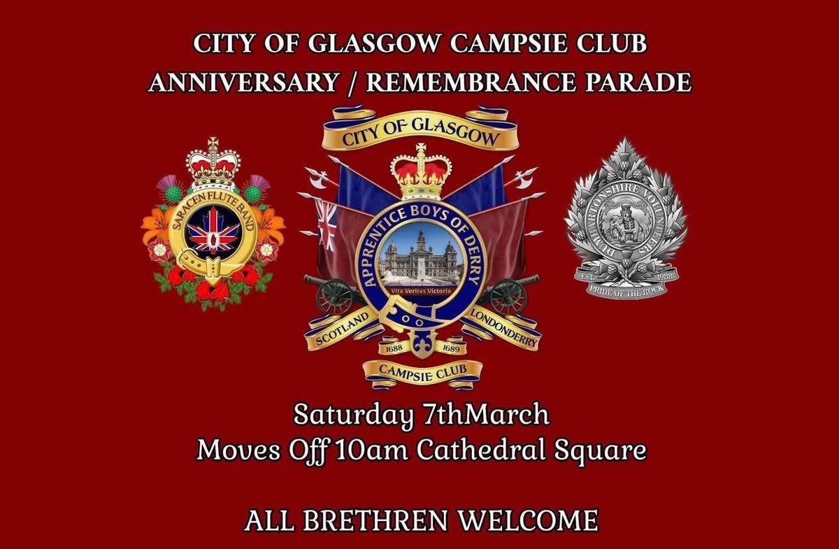 The band returns to the street tomorrow in Glasgow.