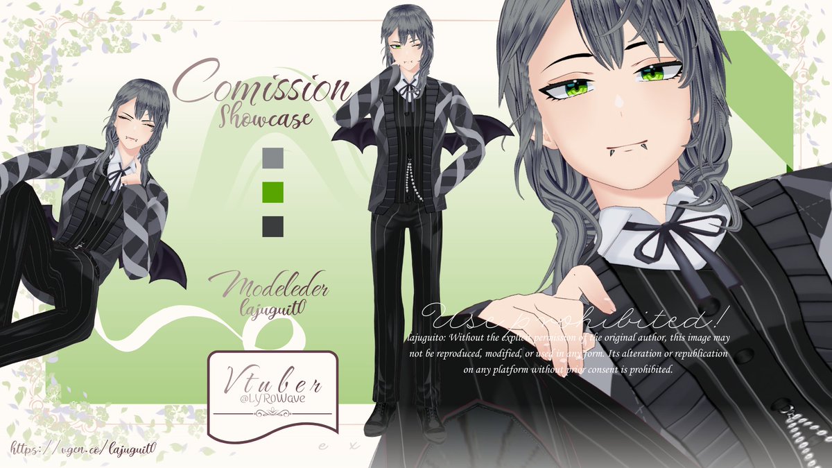 📷COMMISSION 📷 3D Vtuber model (vroid)        

Client:<a href="/LYR0Wave/">LYRØ ✦ VSinger 💚💥💚</a>
Commission Open: vgen.co/Lajuguit0

Thank you for the preference!!! 📷 📷