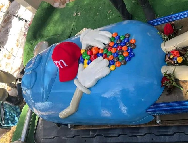 why does kaoru look like the m&amp;m casket