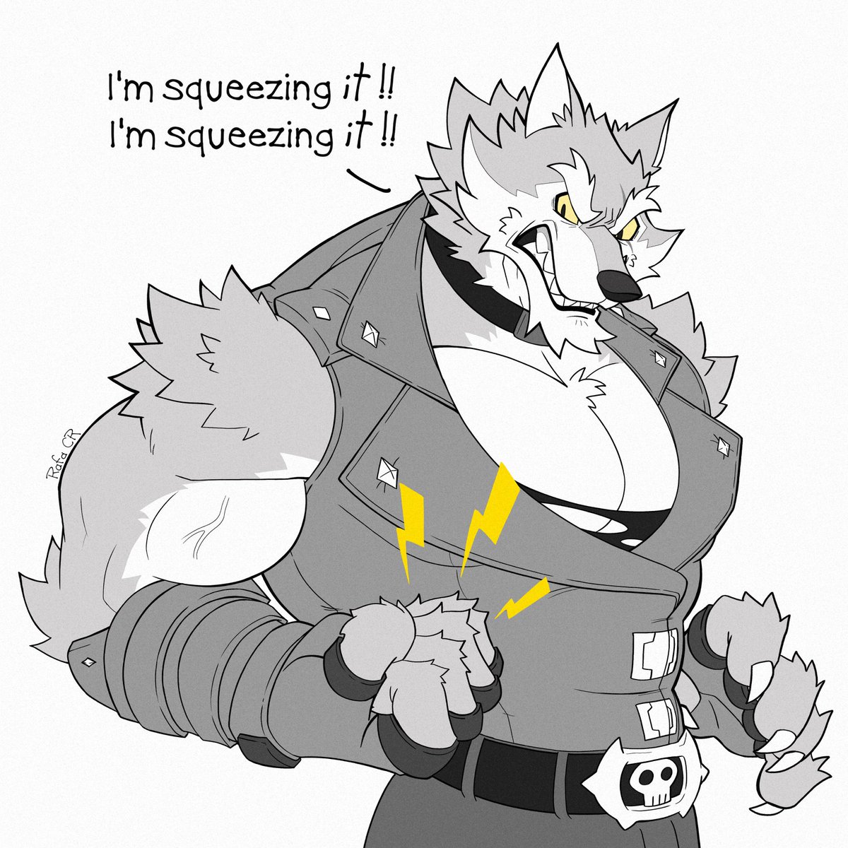 RafaCR_28's tweet image. Squeeze every penny ✨🪙🐺
#Dislyte #furryart