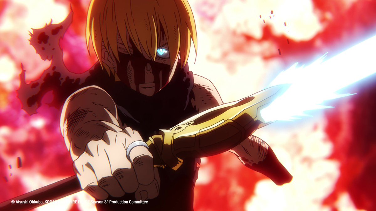 animetv_jp's tweet image. OUR KING Arthur! 👑

— Watch Fire Force Season 3 Part 2 on Crunchyroll &amp;amp; Hulu!