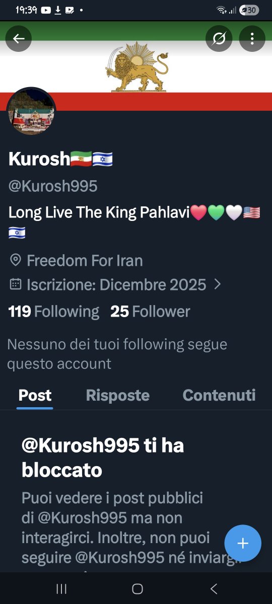 pancio27's tweet photo. Bot filosiomista
Risponde a cazzo, insulta, blocca, usando la classica tecnica del vittimismo piagnucolando. https://t.co/hFJ5IMcFGR