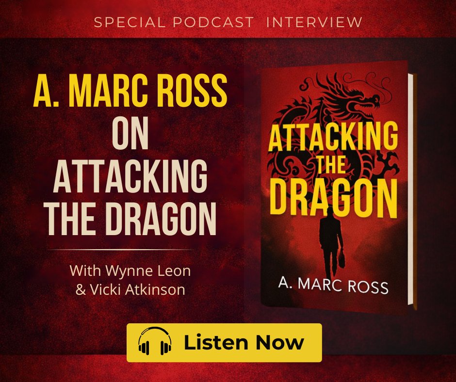 AMarc434254's tweet photo. More insights from A. Marc Ross with Wynne Leon and Vicki Atkinson on Attacking the Dragon.

Listen here:
https://t.co/9UlLqGXDM6

#AMarcRoss #AttackingTheDragon #Podcast https://t.co/ADaZc1D0PL