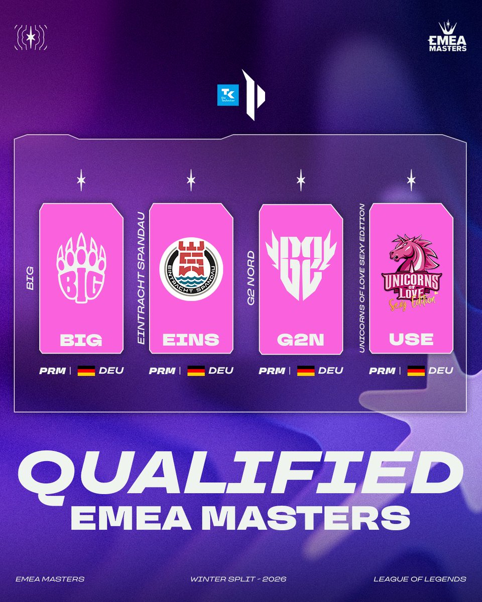 EMEA Masters tweet media