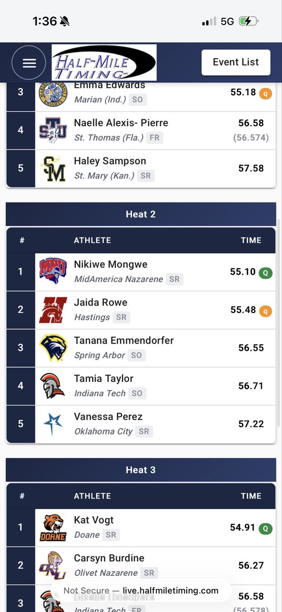 Hastings College T&F / XC tweet media