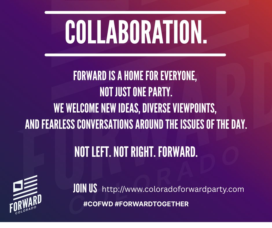 Forward Party Colorado tweet media