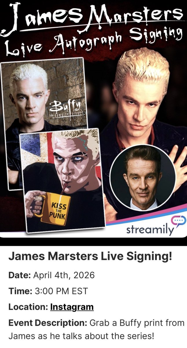 James Marsters Appearances tweet media