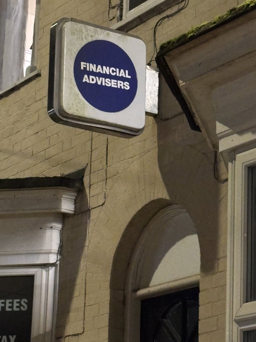 I’m not one to give financial advice, but I wouldn’t recommend a financial advisor who can’t spell advisor! Very Walsall that