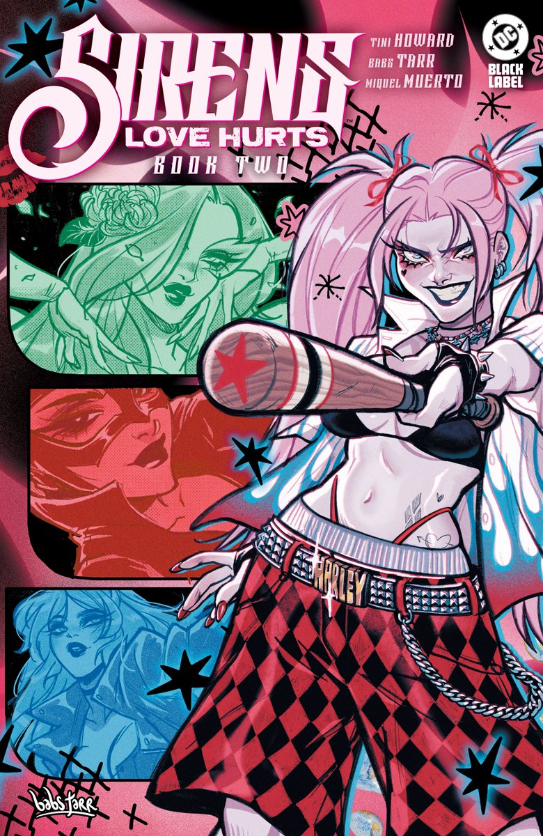 BuzzComics's tweet photo. Preview de Sirens: Love Hurts #2 (of 4) par @TiniHoward, Babs Tarr (@babsdraws) et Miquel Muerto (@pollomuerto)) chez @DCOfficial / @TheDCNation #DCComics #Comics #DCBlackLabel #GothamCitySirens #BlackCanary #Catwoman #PoisonIvy #HarleyQuinn https://t.co/qF8jfjvXdG https://t.co/nzdDHo8lNW