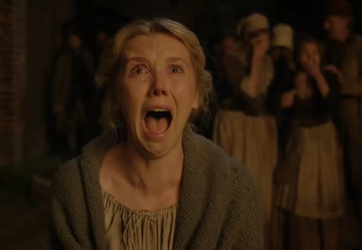 PamPamh0's tweet image. I swear, if something happened to Fergus... I'll be laid down in my bed crying for weeks #outlander @Outlander_STARZ 
WE'RE BAAAAAAACCCKKKKK!!!!
