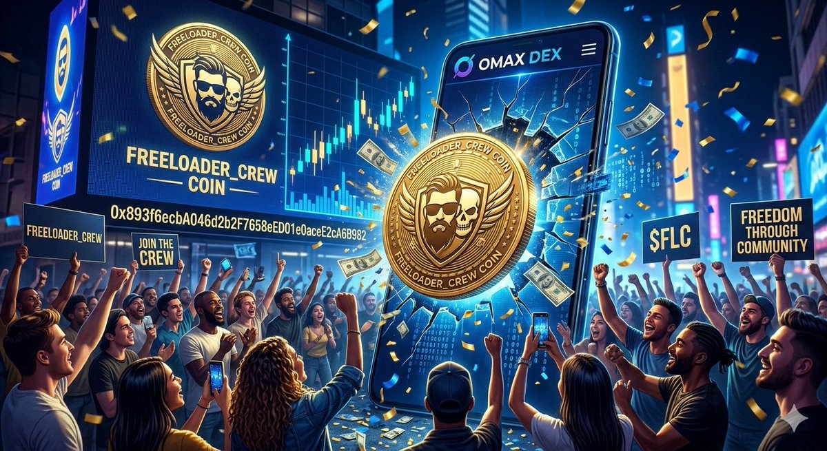 FreeLoader_Crew's tweet photo. 🚀 FREELOADER_CREW IS LIVE!
The ultimate community movement on OMAX DEX!
✅ Network: OMAX Chain (Fast & Cheap)
✅ Exchange: Omax Swap
✅ Vision: Community Power
Don't miss the wave!
CA: 0x893f6ecbA046d2b2F7658eED01e0aceE2cA6B982
#Freeloader_Crew #OmaxChain #OmaxDex https://t.co/6ZKxkvJa7I