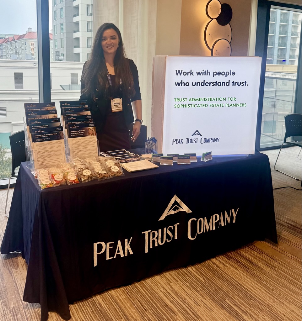 peak_trust's tweet image. Our team is having a great time representing Peak at the ACTEC 2026 Annual Meeting and connect with leaders across the trust and estate planning community. 

Looking forward to more great sessions and conversations ahead.

#ACTEC #EstatePlanning #TrustAndEstates