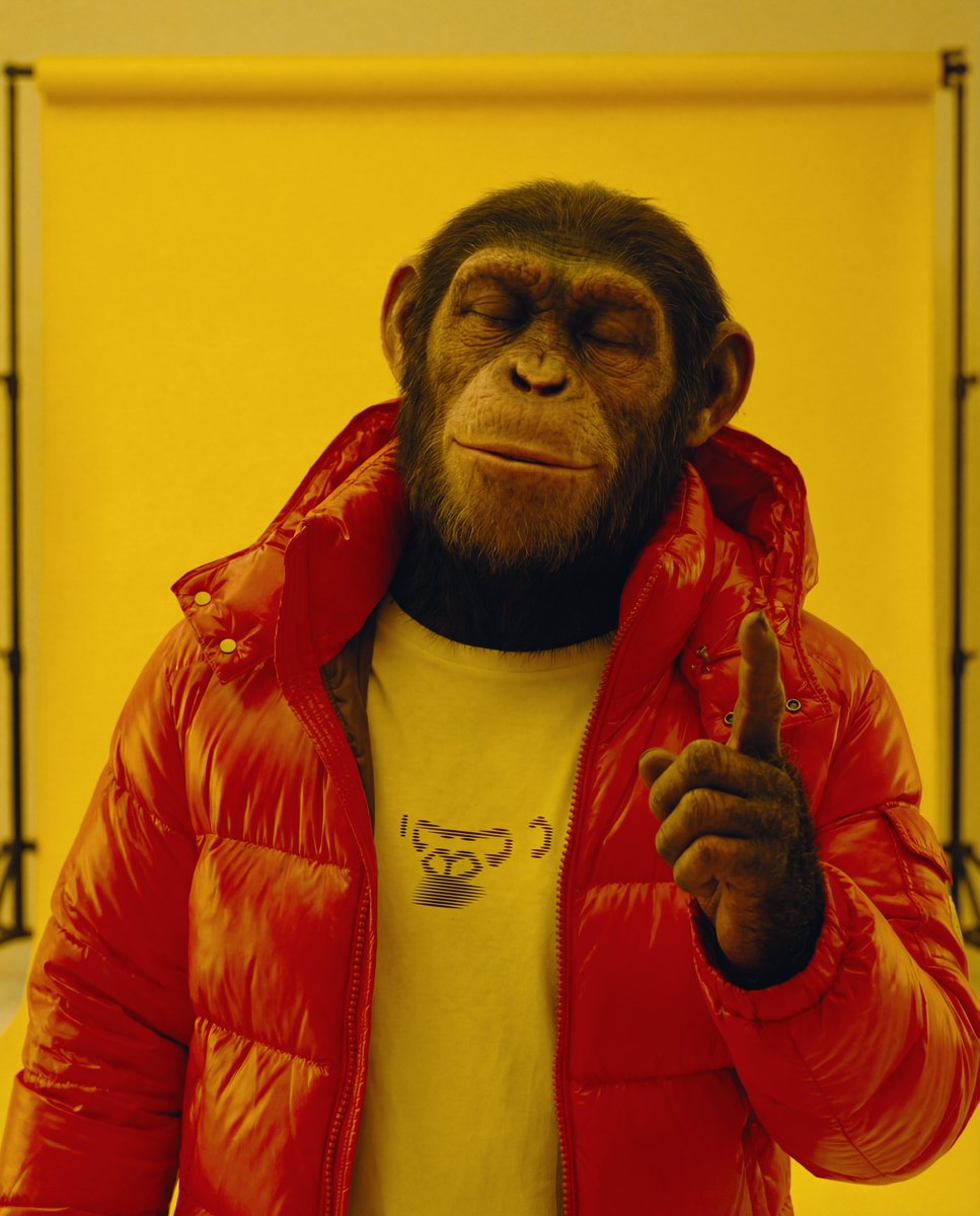 𝟏 𝐃𝐀𝐘 𝐓𝐎 𝐆𝐎.

Tomorrow, it’s shooting time. 🎬🐒💡 

#ai #studio #apetelligence