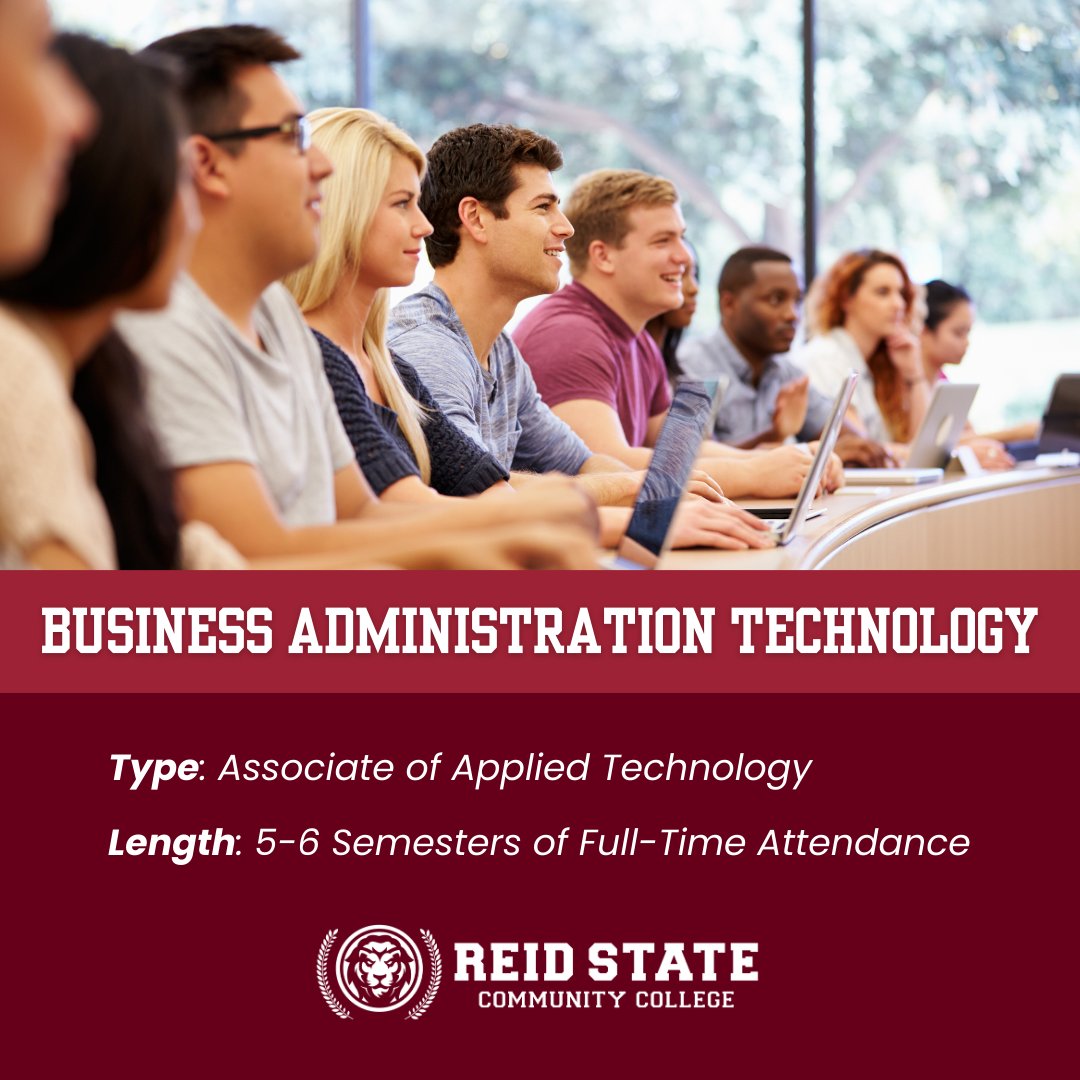 ReidStateCC's tweet image. Our Business Administration Tech program gives you the skills to lead in accounting, HR, and management. Get career-ready for the modern corporate world!
💼 Jobs: Office Manager, Bookkeeper, HR Assistant 🔗 Apply: reidstate.edu/apply
#BusinessTech #CareerReady #ReidState