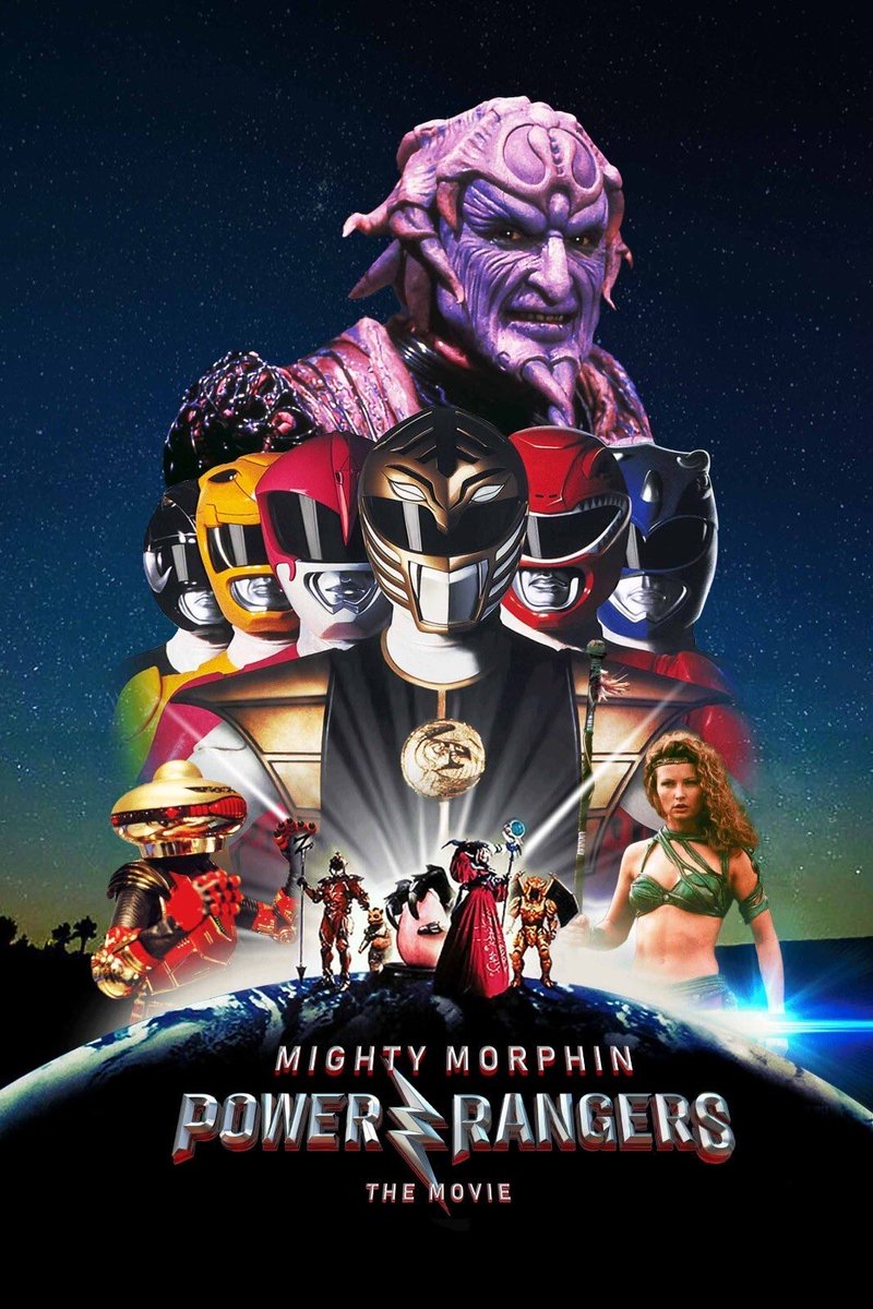LosNoventeros's tweet photo. Power Rangers: La Película (1995) 🎞️🍿⚡️ https://t.co/2SREhE2yT3