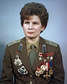 Happy Birthday Valentina Tereshkova! She was the first woman in space! "I see the horizon. A light blue, beautiful band. This is the Earth. How beautiful it is!" #WomenInTechnology #WomenScientists #WIT Learn more about #WomenInScience here: #ad amzn.to/2Z5t5z6