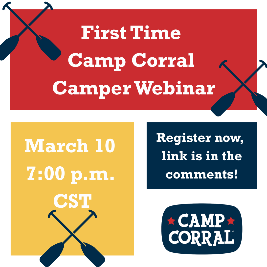 CampCorral's tweet photo. Just a few days away from our first parent webinar of the season! 🛶☀️

Use this link to register: https://t.co/IuYsLka9jw https://t.co/spusq7uQ6E