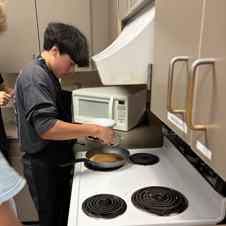 HumbleISD_CMS's tweet image. Culinary students took their taste buds to Brazil today making Brigadeiros! 🇧🇷🍫 These rich chocolate truffles were rolled, coated, and devoured as students explored global flavors in the kitchen. Sweet success! #TheColtWay