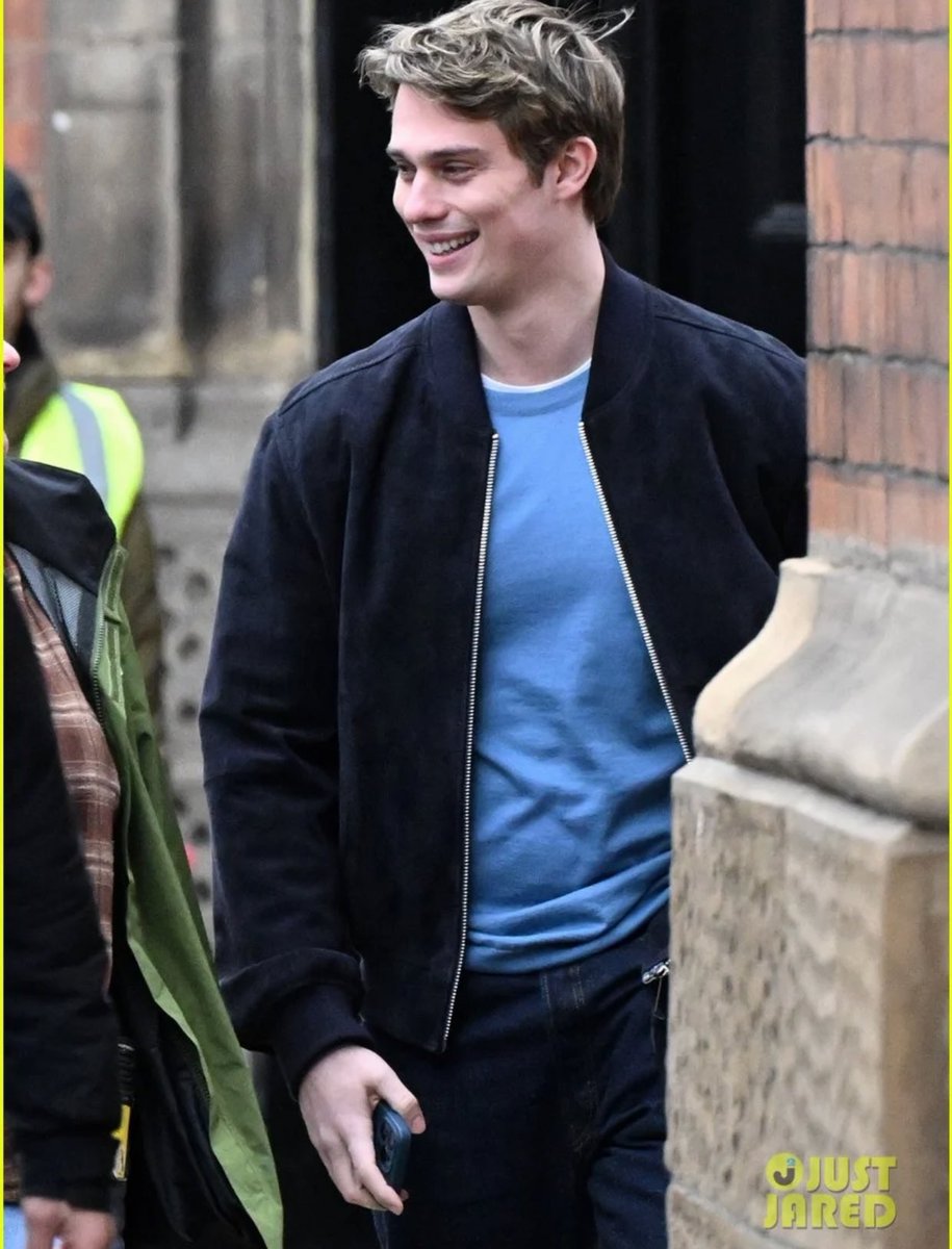 More of Taylor Zakhar Perez &amp; Nicholas Galitzine on the set of #RWRWedding!