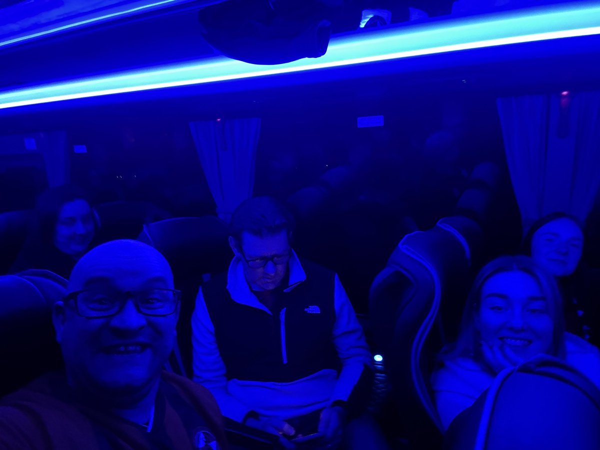 Off to see Utd at Falkirk in the Scottish cup, so it’s a different mode of transport for me tonight! 🚐 
Safe travels to all those going! COME ON THE SHED! 🧡🖤🧡🖤