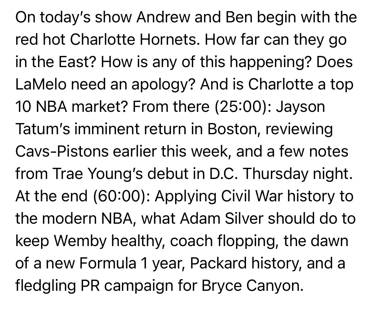 Greatest Of All Talk tweet media