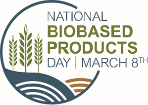 National Biobased Products Day is March 8!
Celebrate innovation &amp; job creation by spotlighting biobased products - how they’re made, what they’re made from, and the benefits they bring to homes, offices, playgrounds &amp; more!
#NBPD #Bioeconomy #CelebrateBiobased