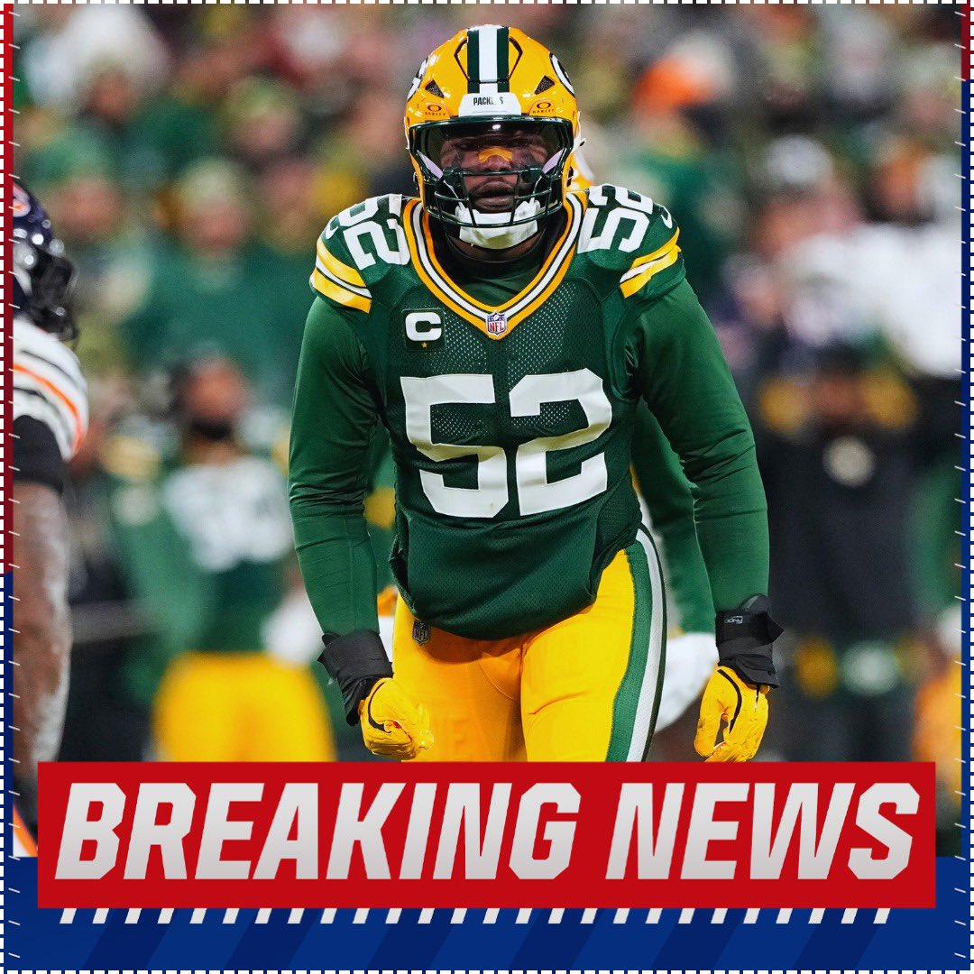 MySportsUpdate's tweet image. BREAKING: The #Packers will be releasing Pro Bowl DE Rashan Gary.

The 28-year old had 46.5 sacks during his time in Green Bay.